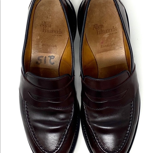 Allen Edmonds Randolph Shell Cordovan Loafers - Picture 8 of 11